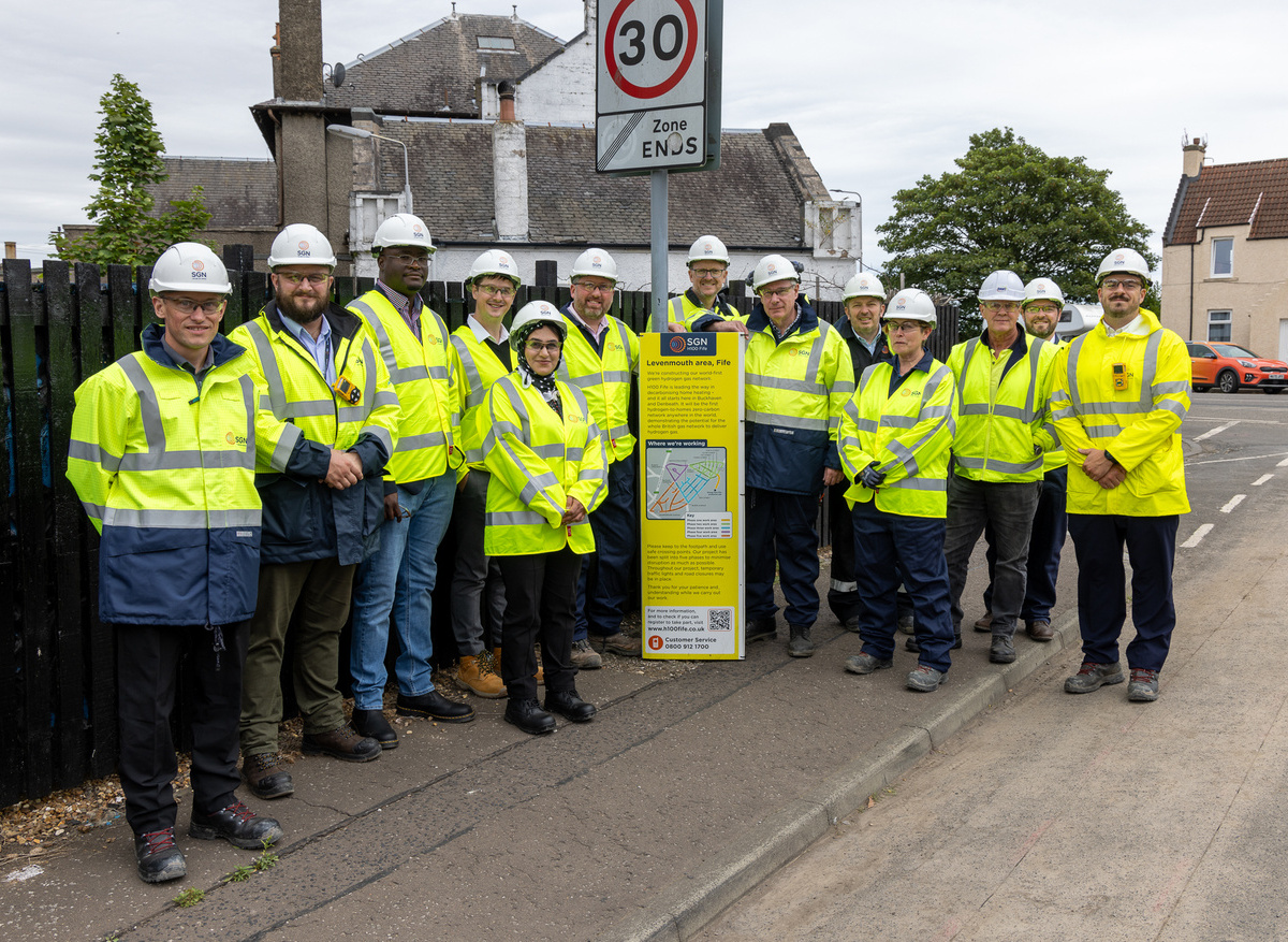 IGEM and SGN Visit to H100 trial install