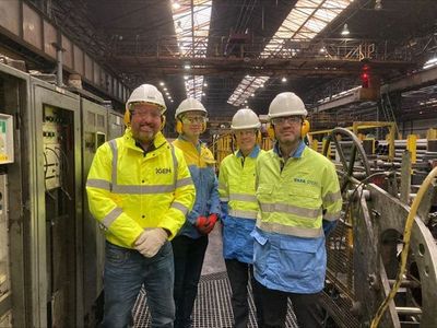 IGEM CEO visits Tata Steel's Corby Steelworks | The Institution of Gas ...